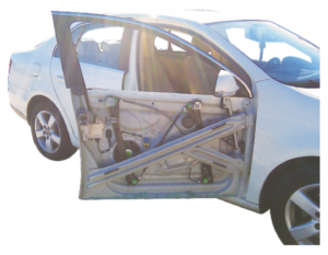 CAR WINDOW REGULATOR ASSEMBLIES (4 WHEELERS)